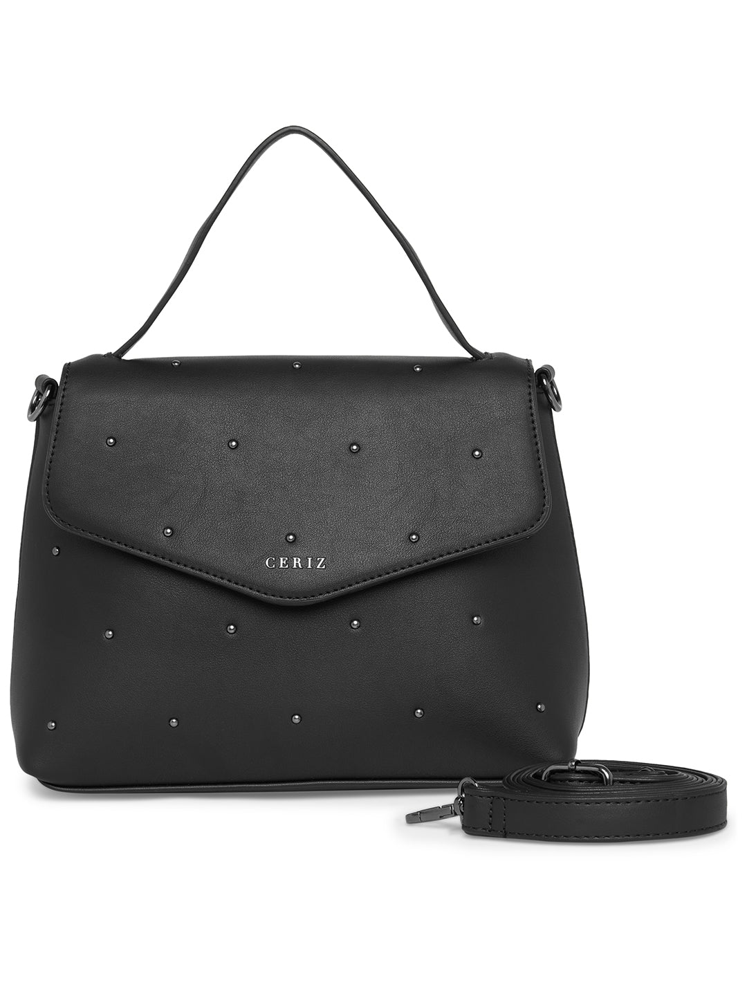 Buy CERIZ Janette Tan Textured Medium Handbag For Women At Best Price @  Tata CLiQ