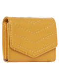 Women Mustard Embellished Wallet