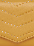 Women Mustard Embellished Wallet