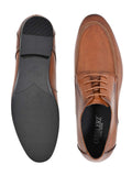 Footwear, Men Footwear, Tan Derby Formal Shoes