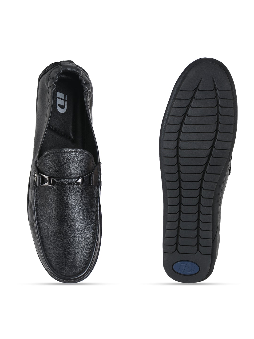 Footwear, Men Footwear, Black Driving Shoes