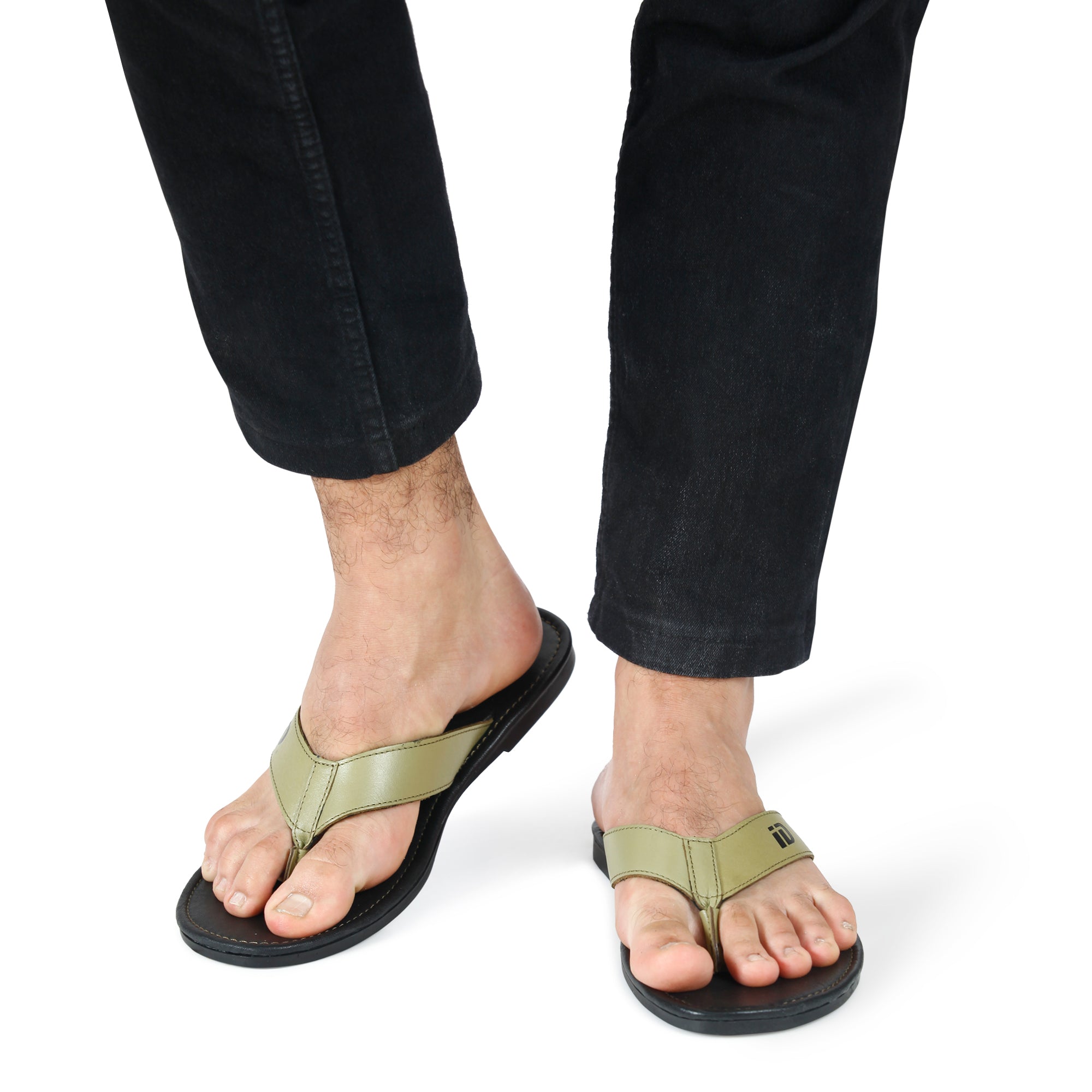 Footwear, Men Footwear, Olive Sandals