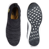 Footwear, Men Footwear, Dark Grey Walking Shoes