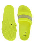 Footwear, Women Footwear, Yellow Slides
