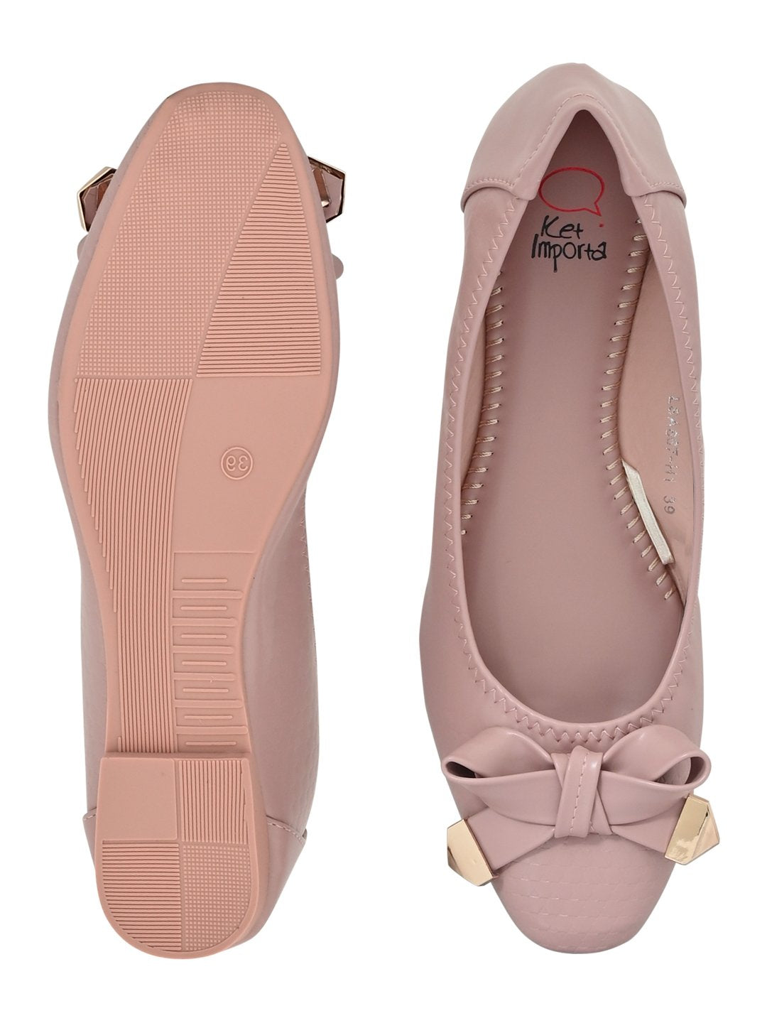 Women Footwear, Pink Ballerinas, Footwear