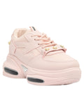 Footwear, Women Footwear, Pink Sneakers