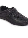 Footwear, Men Footwear, Black Sandals