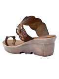 Footwear, Women Footwear, Copper Sandals