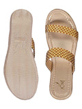 Footwear, Women Footwear, GOLD /BEIGE, Platform Sandals