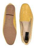 Footwear, Women Footwear, Yellow Ballerinas