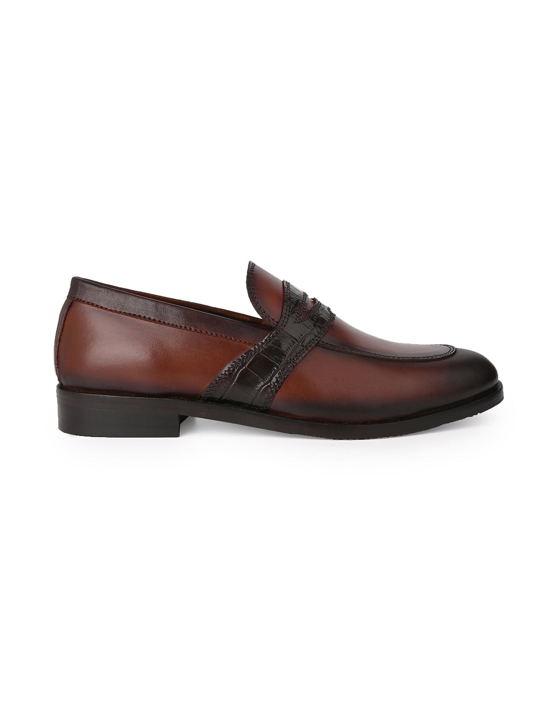 Men, Men Footwear, Brown Formal Loafers
