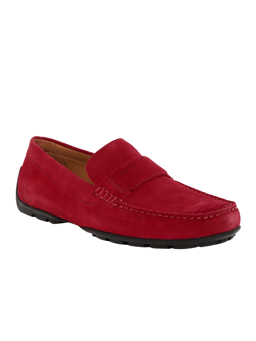 Footwear, Men Footwear, Red Driving Shoes