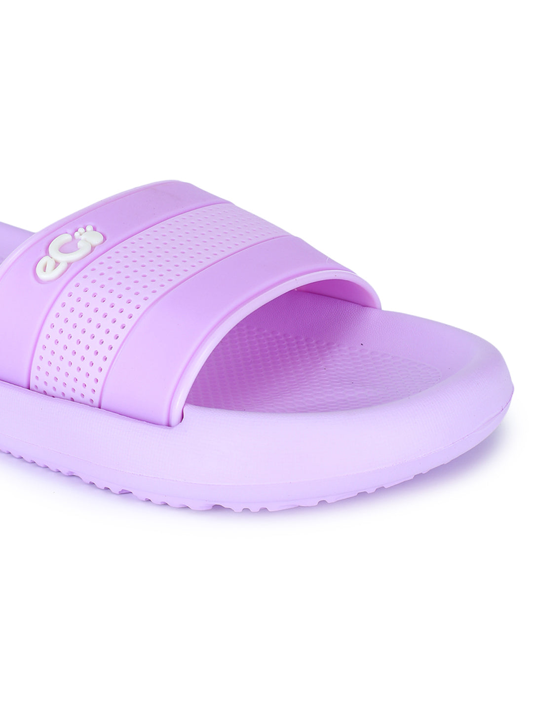 Footwear, Women Footwear, Purple Slides