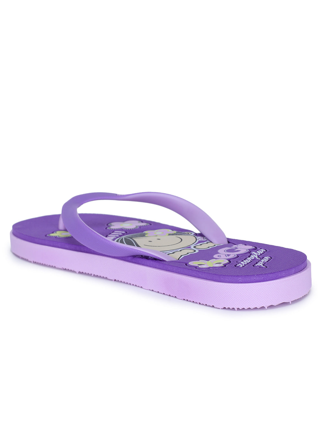 Footwear, Women Footwear, Purple Flip-Flops
