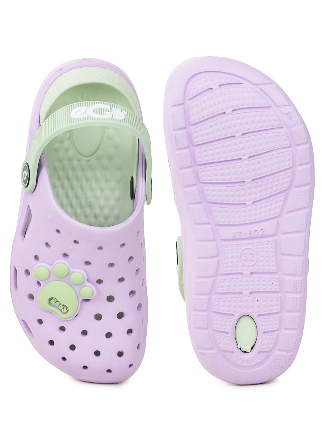 Footwear, Boys Footwear, Girls Footwear, Purple Clogs