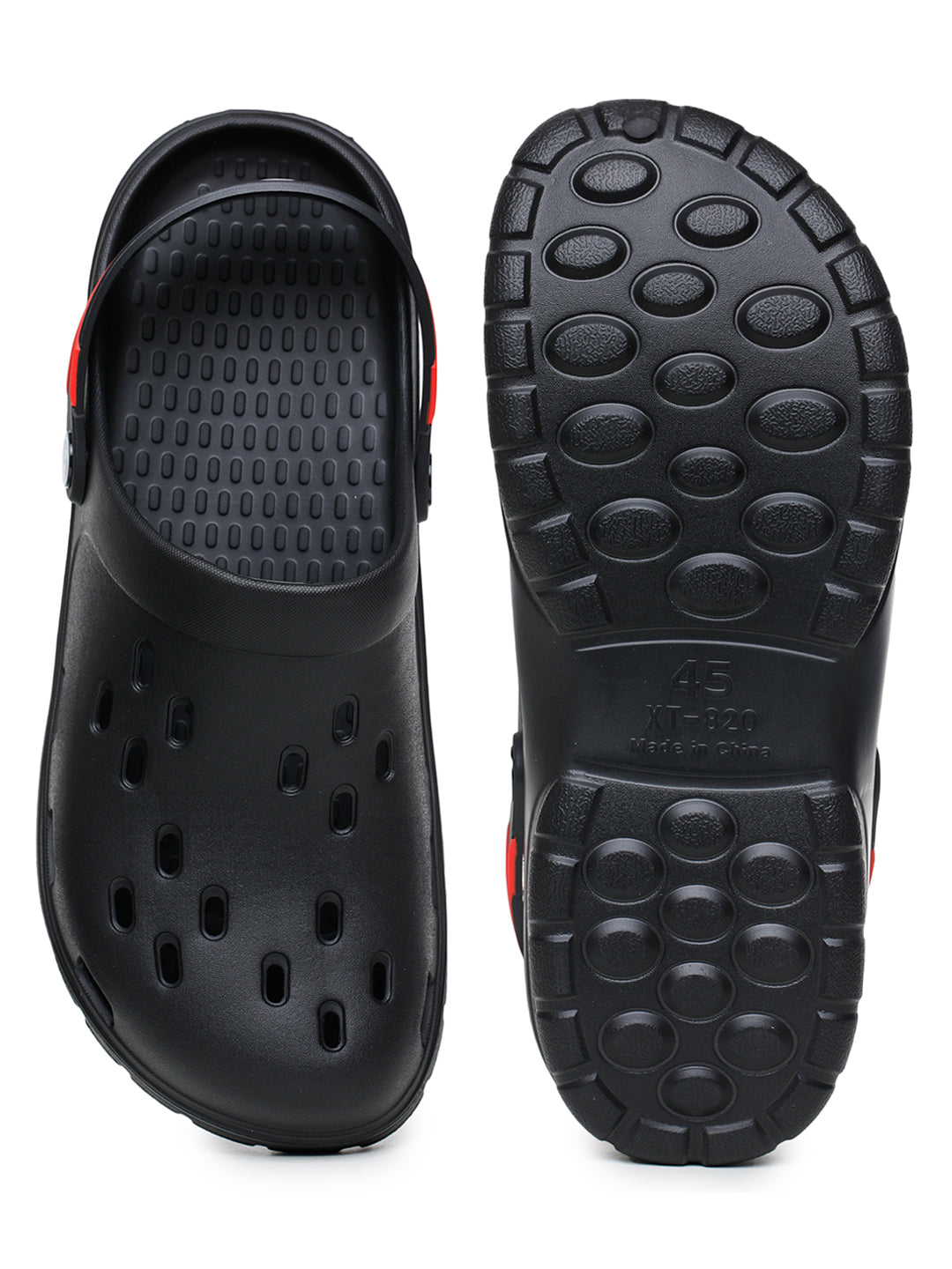 Footwear, Men Footwear, Black Clogs